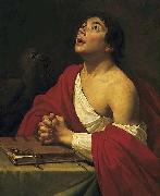 Jan van Bijlert Johannes de Evangelist oil painting artist